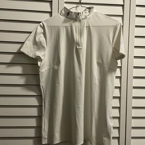 CAVALLERIA TOSCANA White Short Sleeve Show Shirt XL